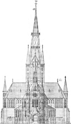 Start bouw Maria Magdalena kerk