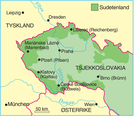 sudetområdet