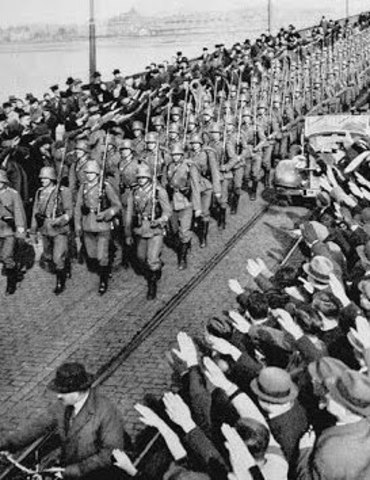 Remilitarisation of the Rhineland 1936