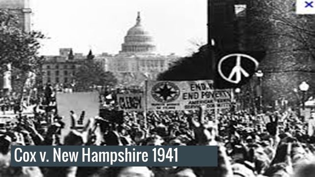 Cox v. New Hampshire