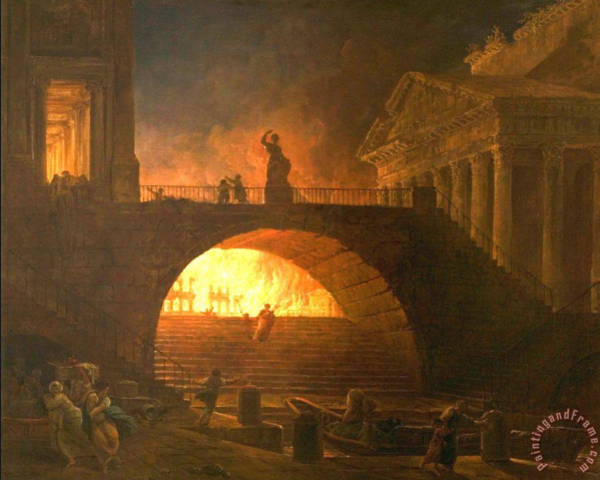 Christians get blamed for fire