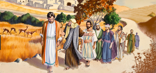 Jesus starts travling