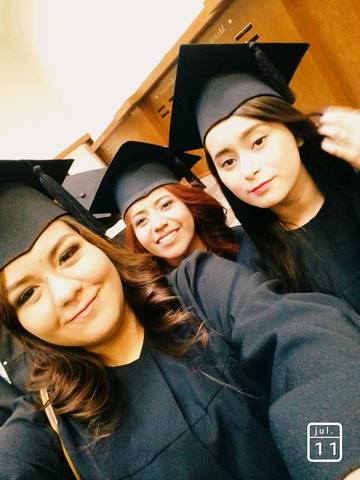 me gradue de la preparatoria