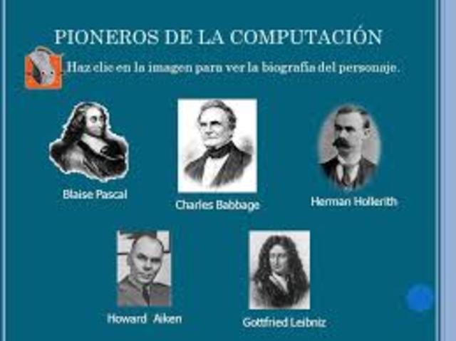 PIONEROS DE LA COMPUTACIÓN