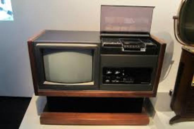 Betamax VCR the SL-6300 launched