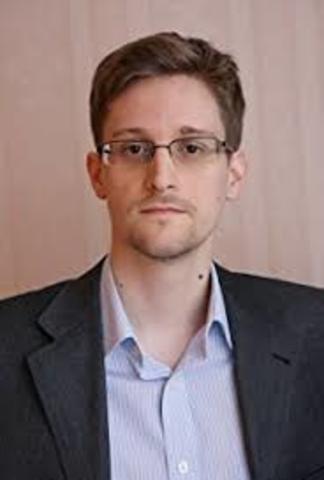 Snowden blows the whistle