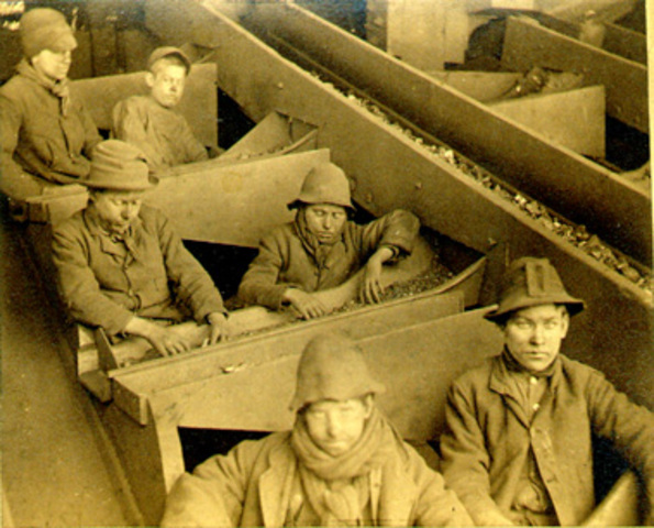 breaker boys working in coal mines
