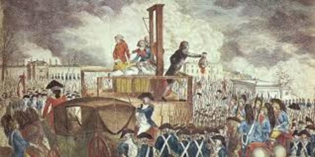 Execution of the King and Queen / Beginning of the Reign of Terror