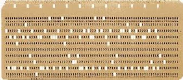 LA PRIMERA TARJETA PERFORADA