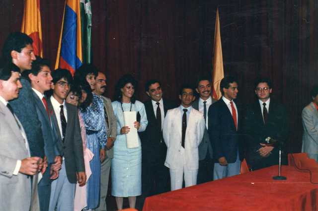 Graduación de la VII promoción