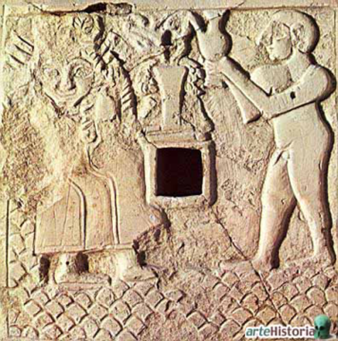 Grabados de caldea, registros niños con defectos