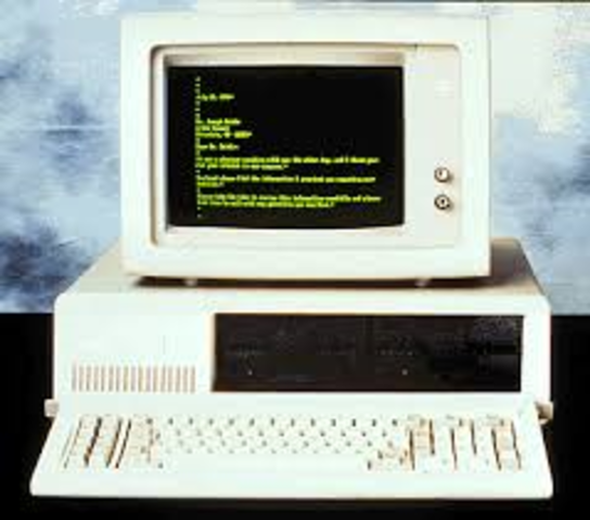 FIRST IBM PERSONAL COMPUTER