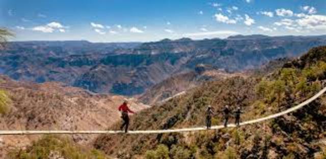 Barranca del Cobre mar de Cortés