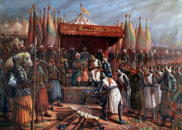 Saladin reprend Jérusalem aux croisés