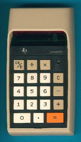 Eugene McDermott's Texas Instrument's calculator