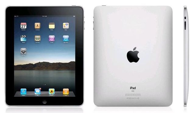 Apple releases its touchscreen tablet computer, the iPad.