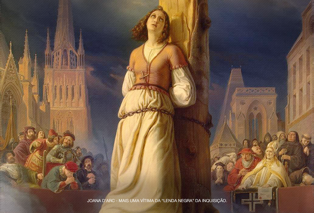 Joan of Arc Burned at the Stake
