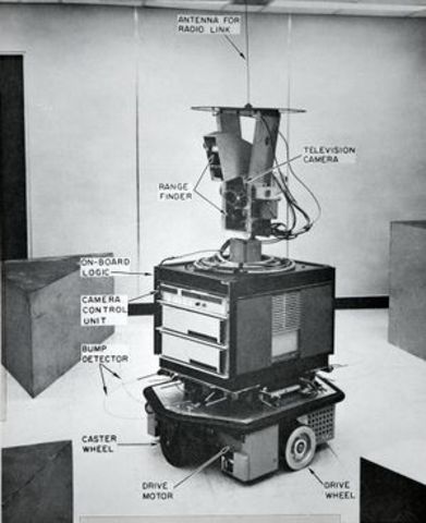 The 1st AI Robot Was Created: Shakey The Robot