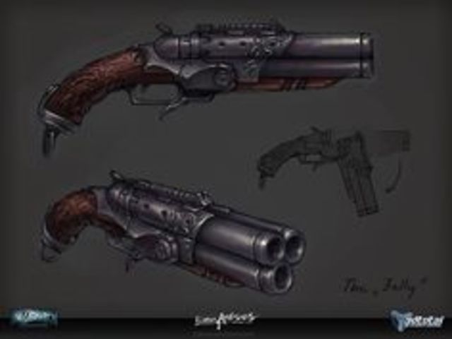 The first forms of guns are created