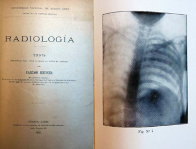 1905- Primer Libro de Radiogrrafia