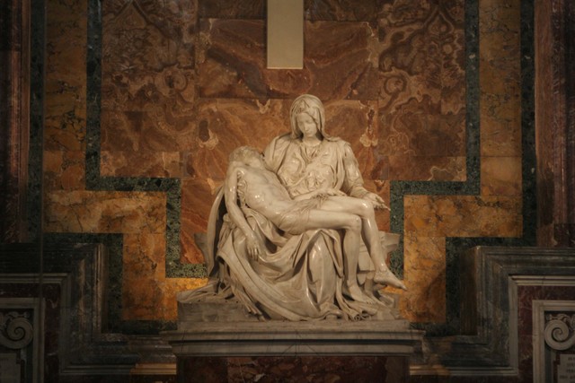 Michelangelo Sculpted The Pieta