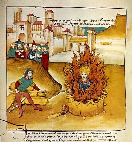 Jan Hus Was Burned At The Stake For Being A Heretic