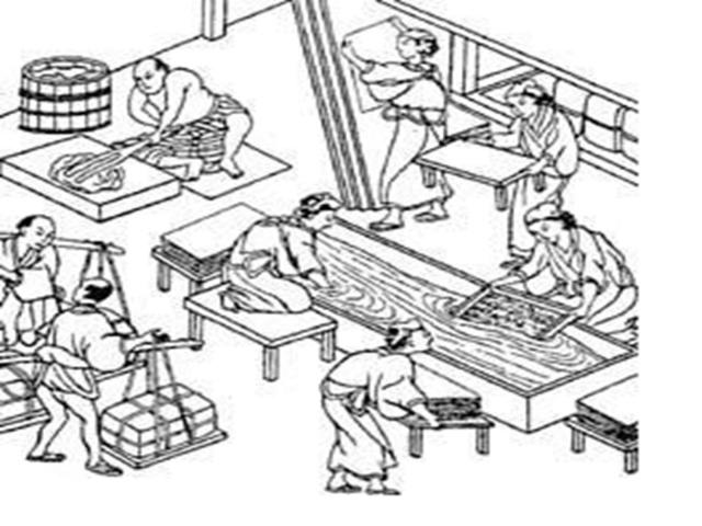 105 a.C.: Invenção do papel.