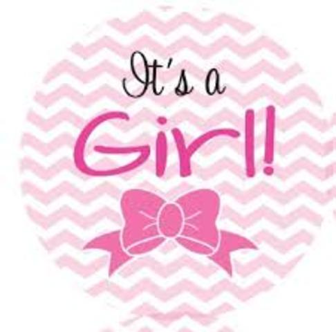 When my sister was born