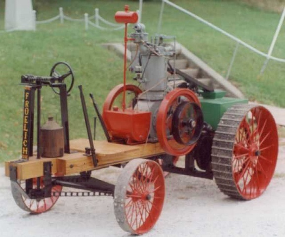 The First Gasoline Tractor