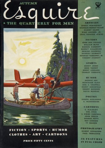 Primera edición de la revista Esquire