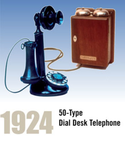 50-Type Dial Desk Telephone