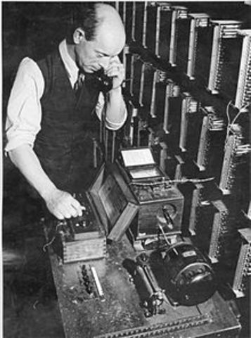 First Transatlantic Call