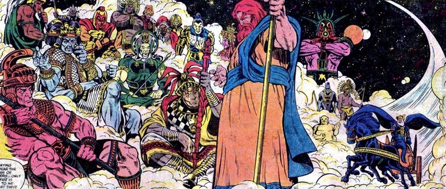 The Gods are exhiled