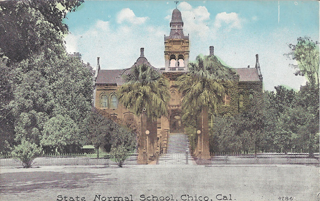 Chico Normal School Burns