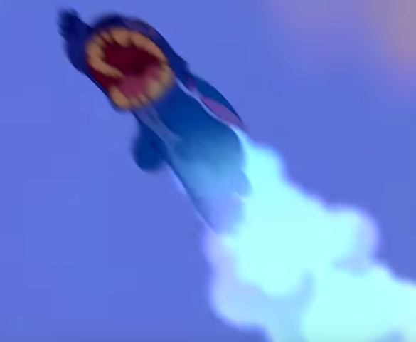 stitch has to save lilo