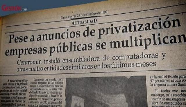 PRIVATIZACIÓN DE LAS EMPRESAS DEL ESTADO