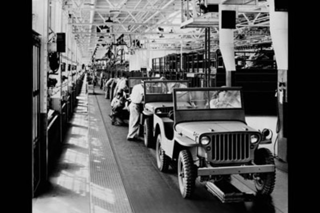 For begins selling jeeps for the military