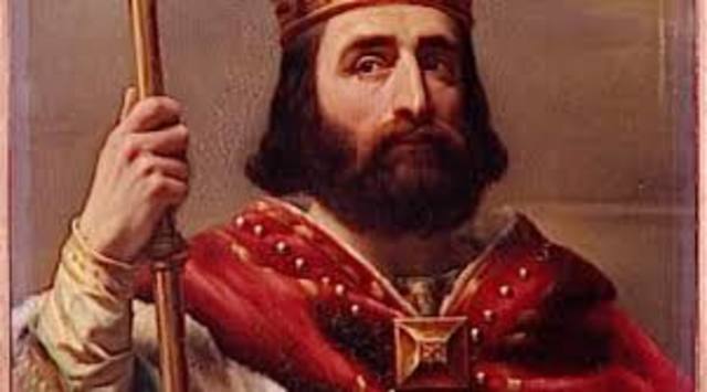 Charles Martel defeats the Arabs