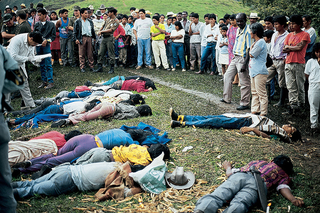 MASACRES DELAS FARC:Indígenas Awa en Nariño