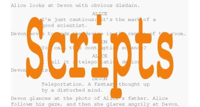 Guiones o scripts