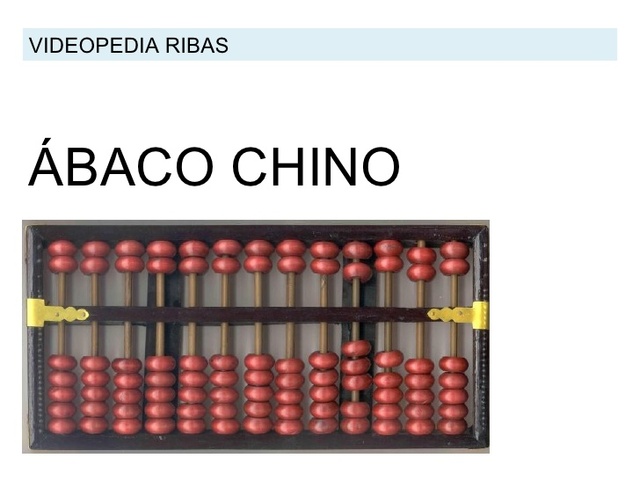 EL ABACO CHINO
