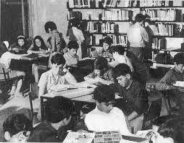 Fin del crecimiento expansivo escolar