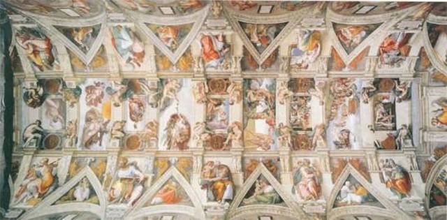 Frescos de la Capilla Sixtina de Miguel Ángel