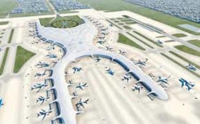 Aeropuerto en el Valle de México