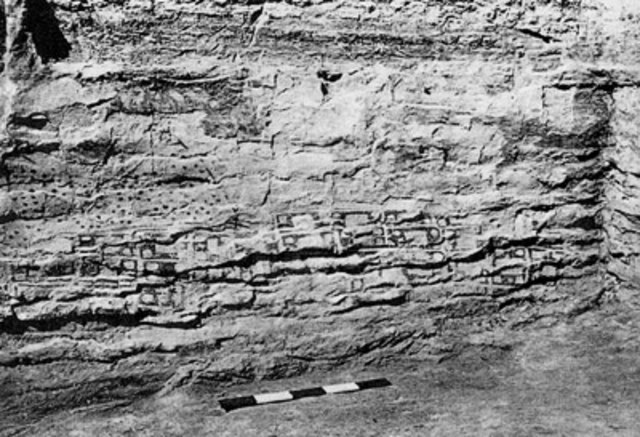 Stadtplan von Catal Hüyük (Türkei)