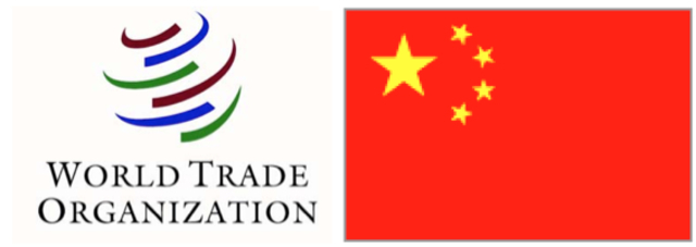China joins the WTO (world trade organization)