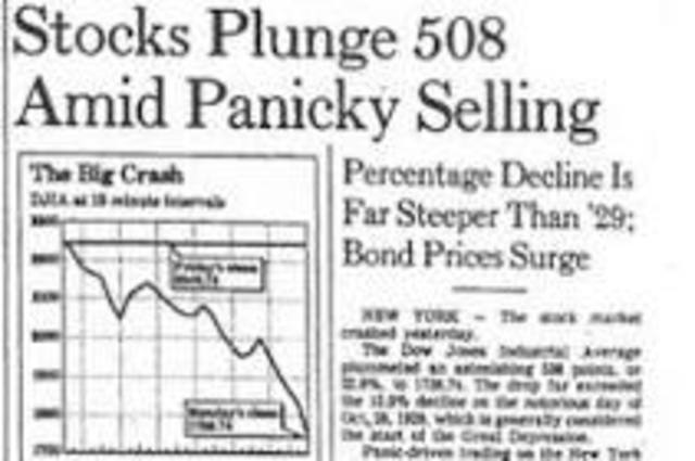 stockmarket crash