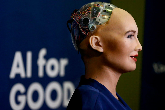 Cuarta generacion Robot Sophia.