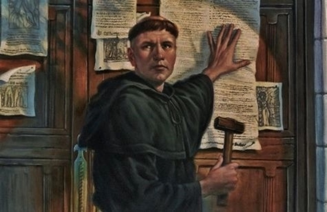 Placards de Luther - protestantisme