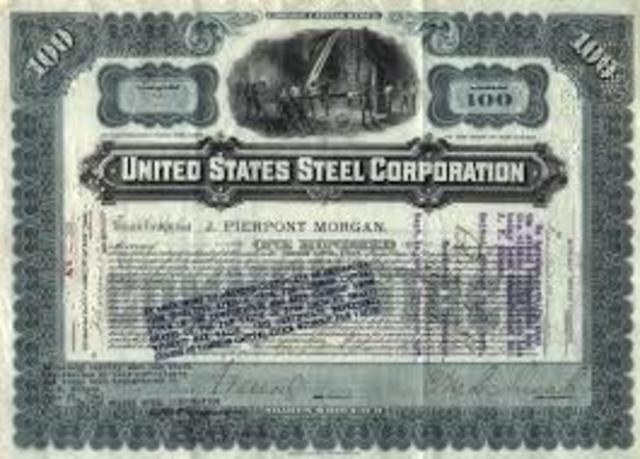 J.P. Morgan forms US Steel